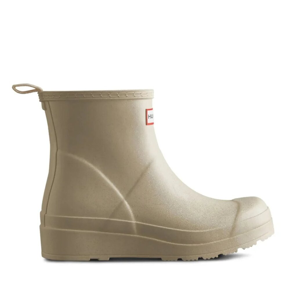 Hunter Women's PLAY™ Starcloud Glitter Short Rain Boots in Shaded White - Picture 6 of 10